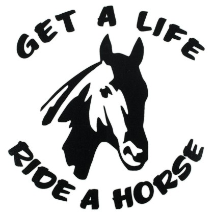 Стикер Ride a Horse / Western Express
