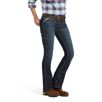 Дамски дънки с джоб за телефон Rebar DuraStretch Riveter / Ariat