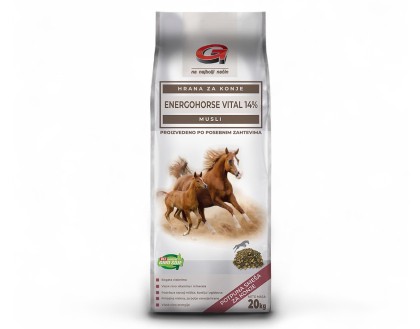 Допълващ комбиниран фураж Енерго Хорс Витал 14% / Gebi