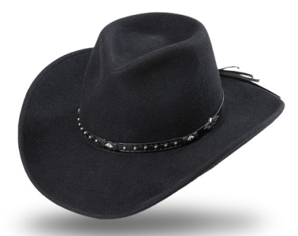 Каубойска шапка Рено / Reno black - Stars And Stripes