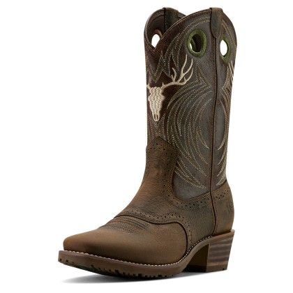 Каубойски ботуши Hybrid Roughstock Antler / Ariat