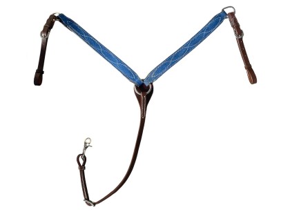 Уестърн нагръдник с декоративни шевове