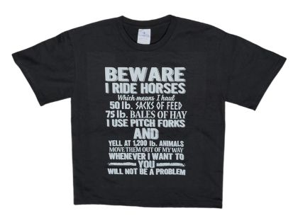 Тениска от 100% памук Beware