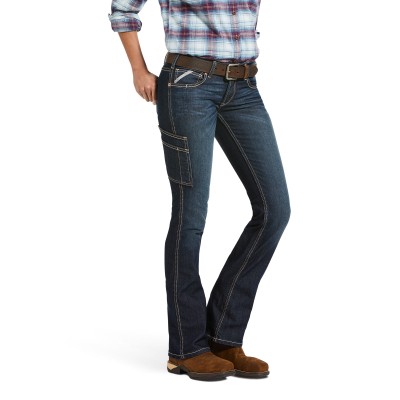 Дамски дънки с джоб за телефон Rebar DuraStretch Riveter / Ariat