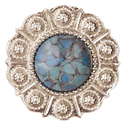 Тюркоазена брошка за шал / Western Express