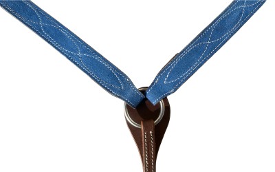 Уестърн нагръдник с декоративни шевове