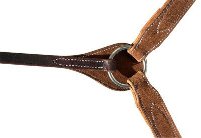 Уестърн нагръдник с декоративни шевове