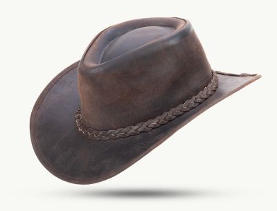 Каубойска кожена шапка Fitzory / Scippis