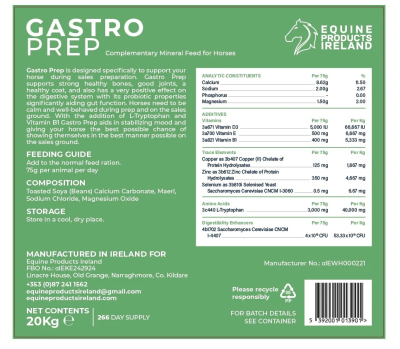 Хранителна добавка Gastro Prep 4.5кг.